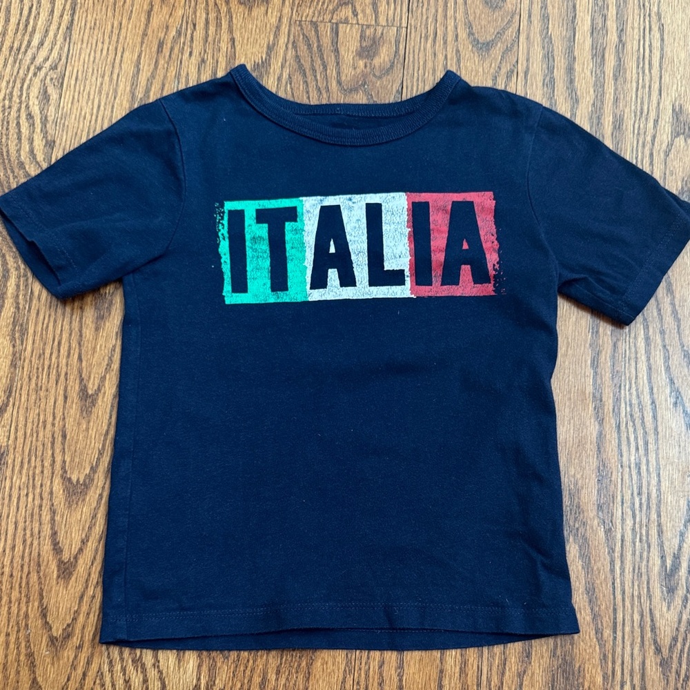 The Children's Place Navy Blue Italia Tee